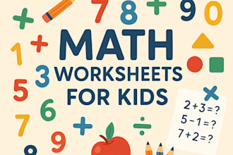 do math worksheet for kids