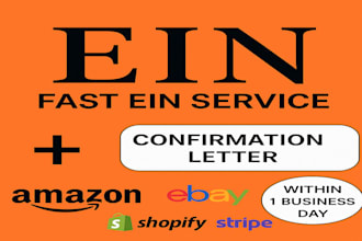 get your ein within 1 working day from irs