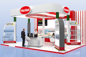 design an exhibition stand for your event