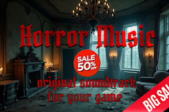 produce horror music for games, movies and videos