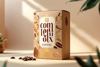 design custom amazon box design, product packaging