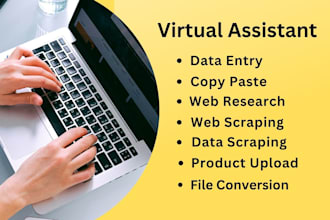 be your reliable and skilled virtual assistance for all admin task