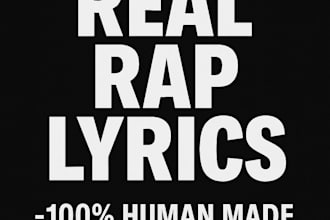 write custom rap lyrics with emotion  no ai