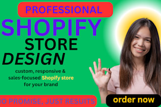 design redesign customize professional shopify art dropshipping pod store