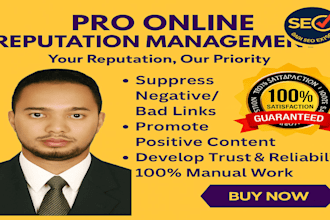 do personal ORM, repair build positive online reputation to boost your brand