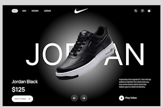 create a stunning figma landing page and website UI design