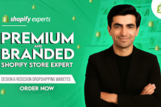 build automated shopify dropshipping store with trending products research
