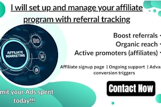 setup wordpress or shopify affiliate referral tracking