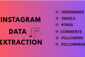extract and collect instagram data