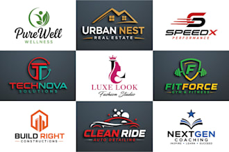 design a modern minimalist custom business logo and redesign
