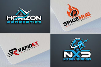 design a modern minimalist custom business logo and redesign