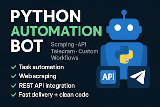 build a custom python automation script