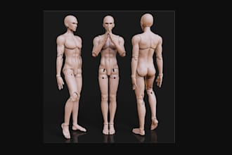 sculpt 3d bjd model,3d funko pop,bird stl,trpg miniature figure,doll 3d printing