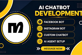 do custom whatsapp api chatbot, chatgpt ai, manychat automation bot and agent