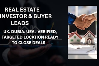 generate you dubai uae real estate investors leads property leads
