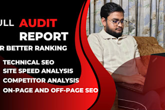 website audit report with solution