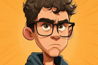 make a cartoon caricature avatar for you