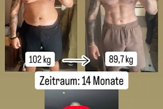 be your online fitness coach and guide you to your goal