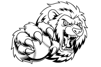 create fantastic baseball logo with fastest delivery