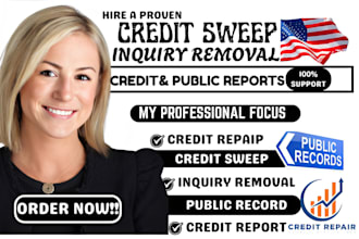 credit sweep remove inquiries and dispute letters with ftc, cfpb credit score VA