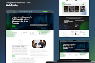 do custom figma landing page UI, website design, figma website