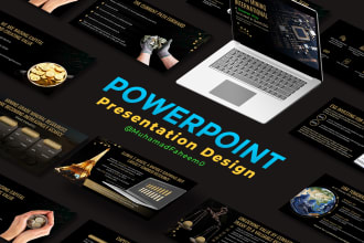 design stunning powerpoint presentation