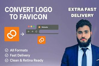 create favicon, convert logo to favicon and design favicon
