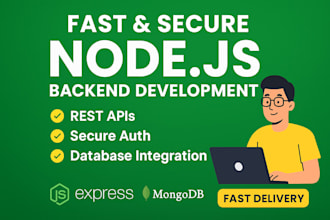 develop a scalable rest API and backend for your web or mobile app