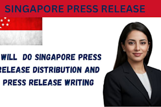 do singapore press release distribution and press release writing
