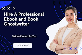 ghostwrite nonfiction ebook, non fiction book ghostwriter, and ebook writer