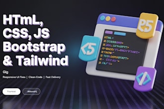 code responsive pages in HTML, CSS, and js