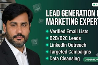 do b2b leads generation clevel contacts info