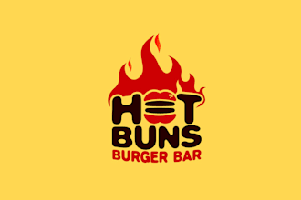 design aesthetics edgy and bold new burger logo