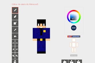 create custom minecraft skins using parts from other skins