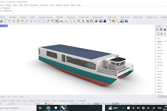 3d ship modeling, stability, hydrostatics