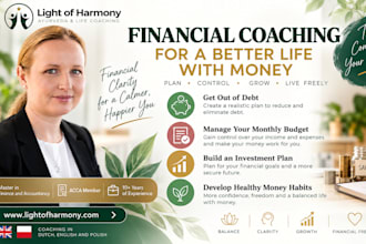 be your personal financial coach