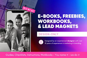design your ebook, freebie or lead magnet