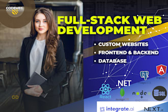 do website development full stack web developer