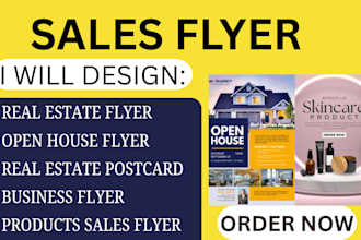 boost sales with real estate sales flyer design one pager open house flyers