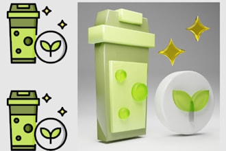 convert 2d to 3d model character design stl 3d sculpt conceptart for 3d printing