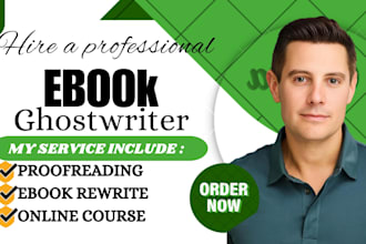 ghostwrite your nonfiction book or ebook