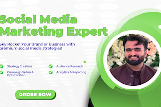be your social media marketing expert