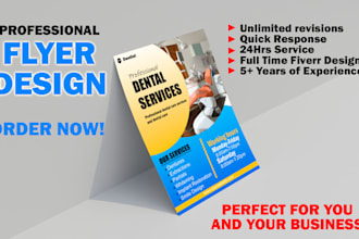 design professional business flyer