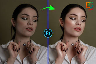 do professional model retouching and beauty editing