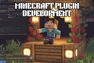 code custom minecraft plugin for your spigot, java, paper server, smp server