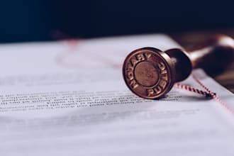 notarize your documents online with a wet stamp signature fast and reliable
