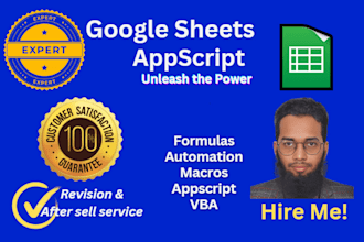 automate google spreadsheet and make mobile application