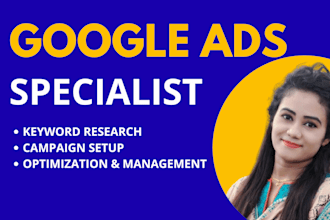 manage your google ads PPC campaign and your adwords expert
