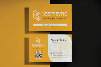 design professional modern business card