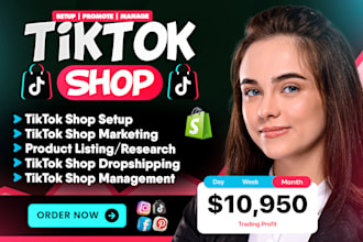 set up tik tok shop, shopify tiktok shop dropshipping, promote tiktok shop ads